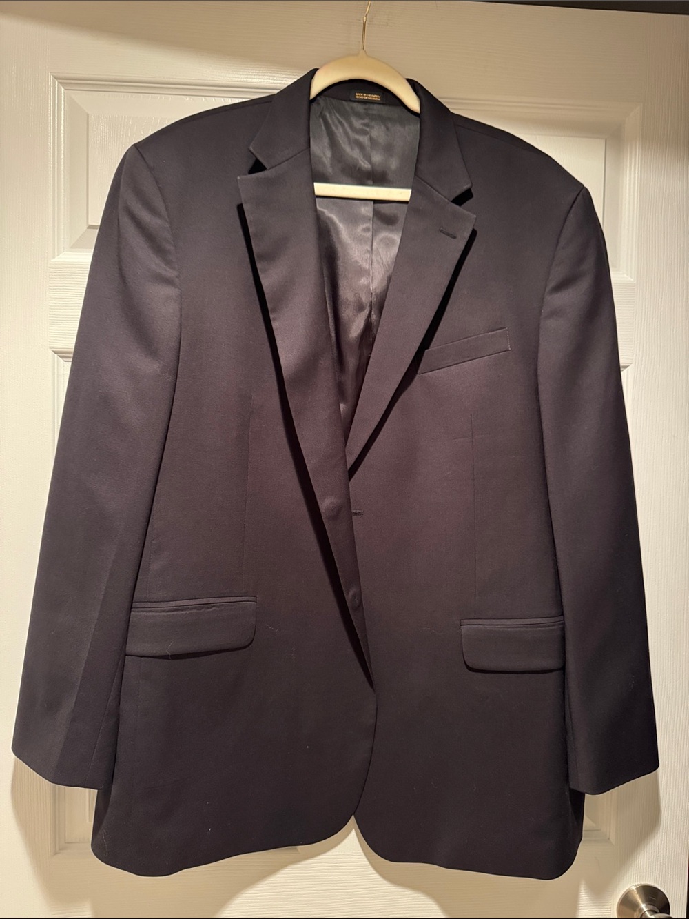 Men's Black Suit - Classic Single-Breasted Suit Jacket and Pants